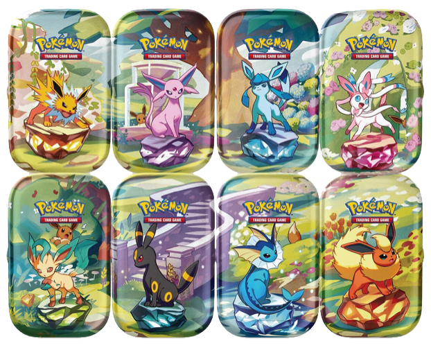 Prismatic Evolutions Mini-tin