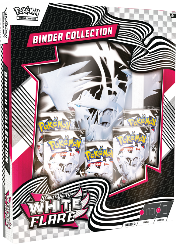 White Flare Binder Collection