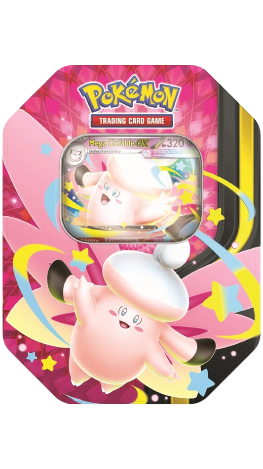Mega Summer ex Tin (Clefable)