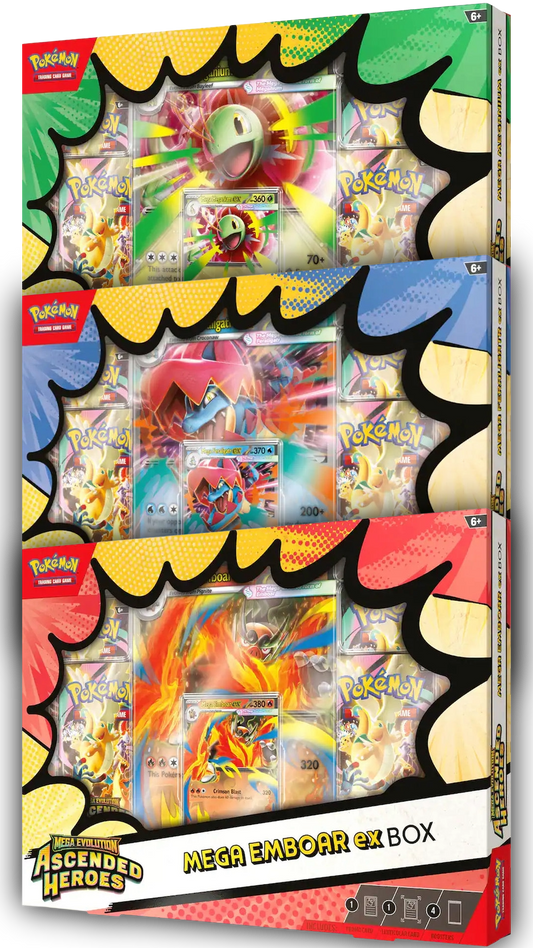 Ascended Heroes Mega ex boks (maks 2 pr. person)
