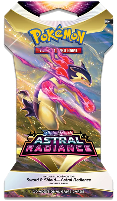 Astral radiance sleeved booster