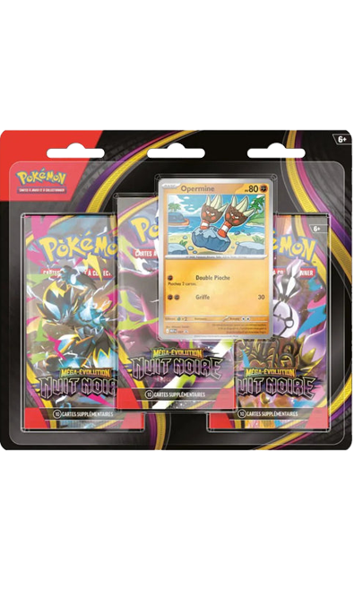 Pitch Black 3 pack blister