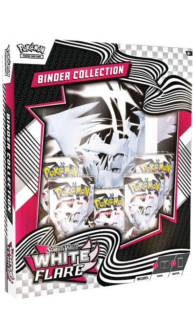White Flare Binder Collection